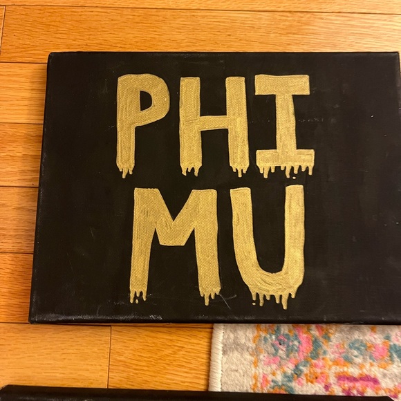 Phi Mu Canvases Perfect for Big/ Little - Picture 3 of 4